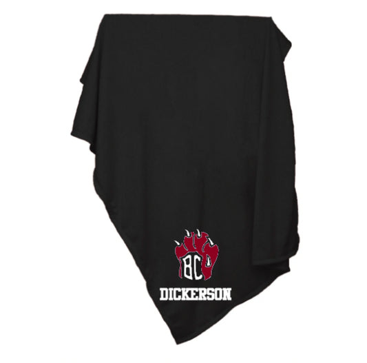 BC Logo Paw Stadium Blanket