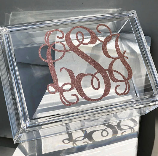 Personalized Acrylic Keepsake Box